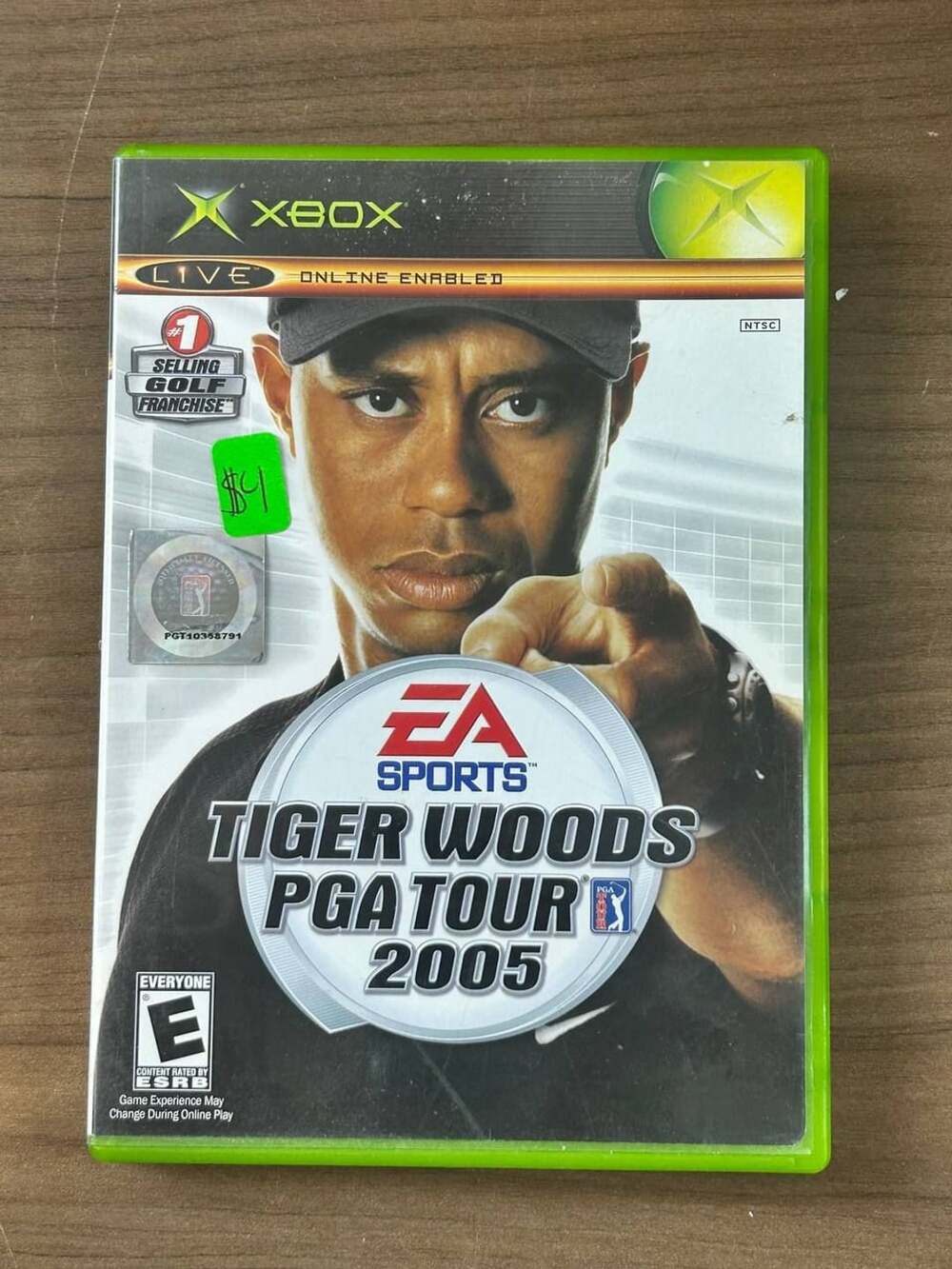 Tiger Woods PGA Tour 2005 Original Xbox 2004 EA Sports Disc & Case